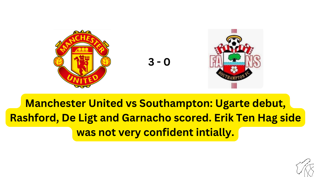 Manchester United vs Southamton